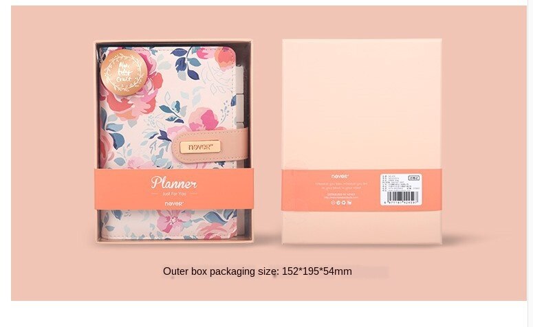 Hand Book 6 Sheet Notepad Hand Ledger Pu Notebook Plan Children Festival 520