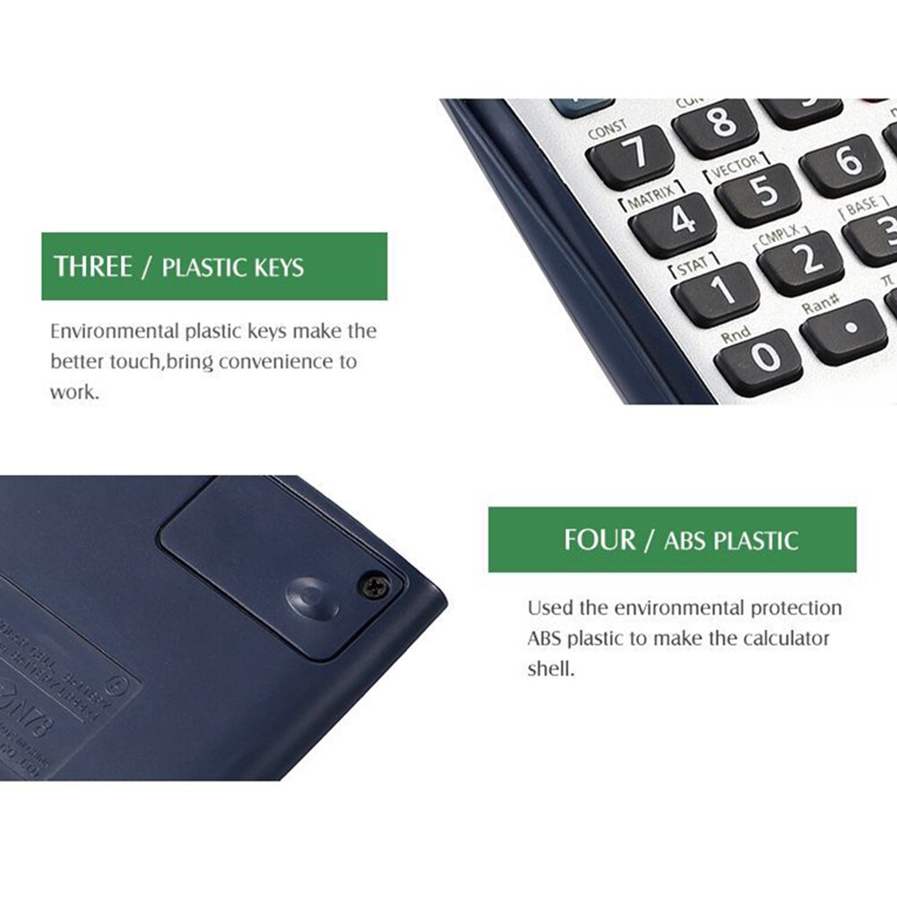 Nouvelle fonction de calculatrice scientifique originale 991ES pour le bureau scolaire