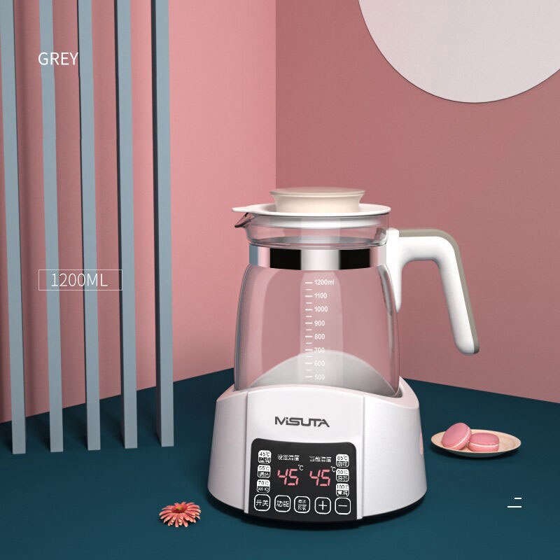 Melk Dispenser Thermostaat Glas Warm Water Fles Intelligente Automatische Baby Melkpoeder Boiler Isolatie Melk Warmer