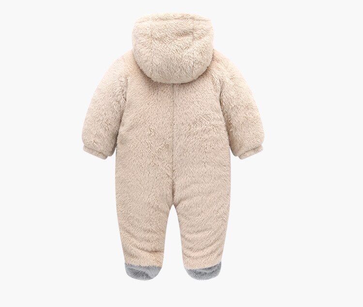 Babykleding voor 0-3 maanden, baby winter jumpsuit, eend, kinder rompertjes, babyjongens winterkleding, flanel, kostuum, dieren romper, onesie