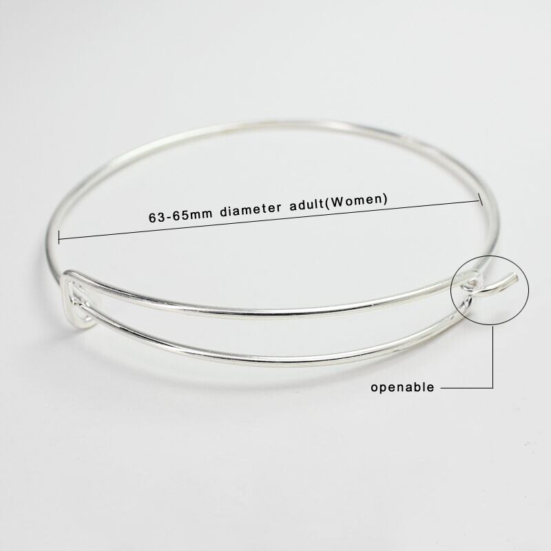 Hot Moda Diy Jóias Openable 10 Fiação Pulseira Ajustável Mulheres Charme Pulseiras Expansíveis Atacado um Lote PCS