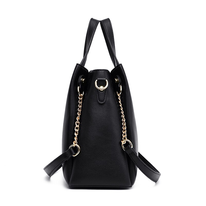 Effen kleur emmer tassen voor vrouwen luxe handtassen dames schouder crossbody messenger bag handtas