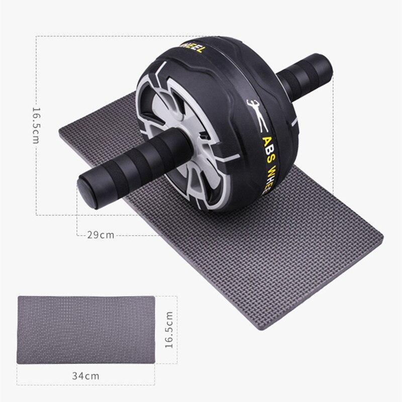 AB Roller Power Wheels-máquina de flexiones para gimnasio en casa, equipo de entrenamiento para ejercicio, entrenador muscular Abdominal