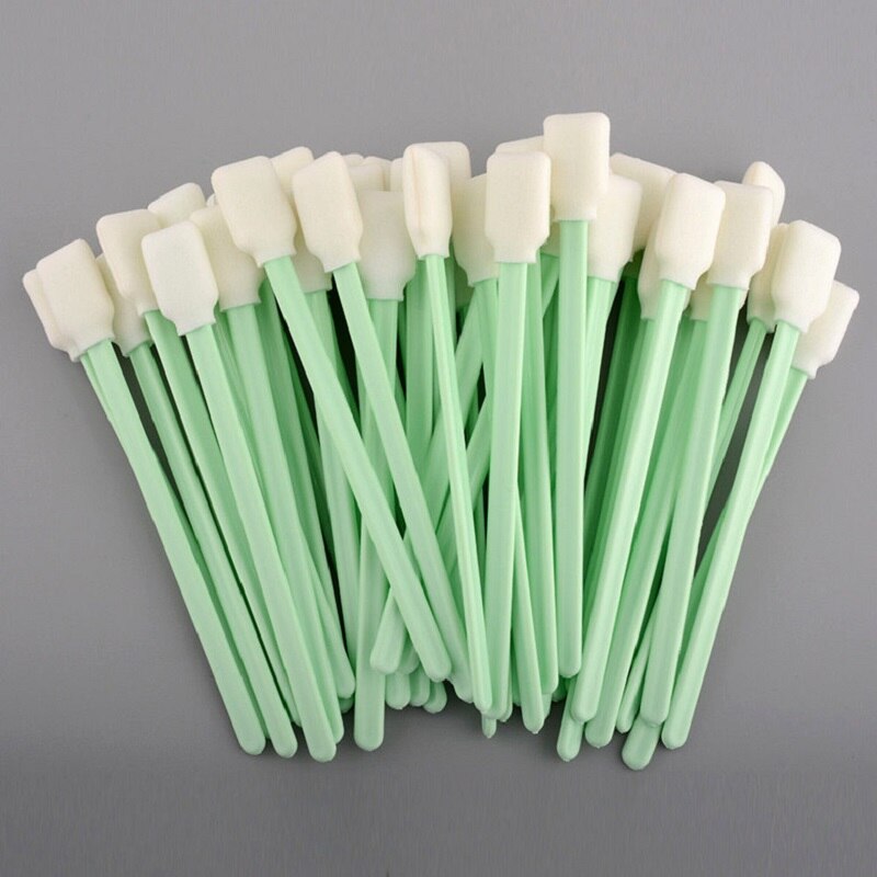 Inks Cleaning Cotton Swab For Roland Epson Mimaki Mutoh Inkjet Eco Solvent Printer Printhead Sponge Sticks Swabs Foam Bud