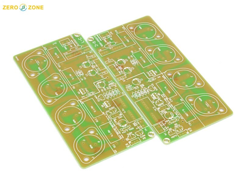 Free ship HOOD JLH2003 Class A Single-ended power amplifier PCB (2 channel) 22W+22W 8ohm/2 PCS