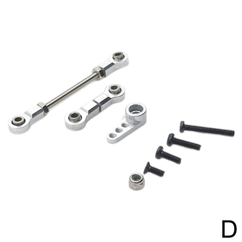 For wltoys mosquito car mini 1/28 rc car metal modification arm link & steering gear parts, steering gear link, steering and up to  a3 q 6: D