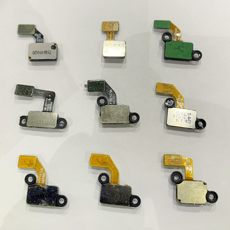 Czytnik linii papilarnych strona główna przycisk Flex Cable Ribbon dla Samsung A90 80 A70 A41 A32 A50S A30S A51 A52 N770 czujnik dotykowy naprawa części
