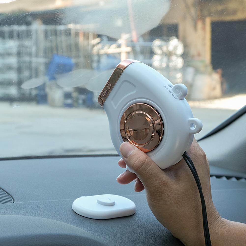 12V/24V Tragbare Auto Heizung Elektrische Fahrzeug Heizung Fan Fahren Defroster Elektrische Trockner Windschutzscheibe Anti-beschlag Demister Defroste