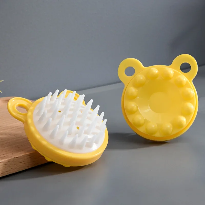 Hoofdhuid Scrubber Shampoo Borstel Massager Schone Hoofdhuid Kam Haar Wasborstel Hoofdhuid Peeling Opzetborstel Scrubber Gereedschap
