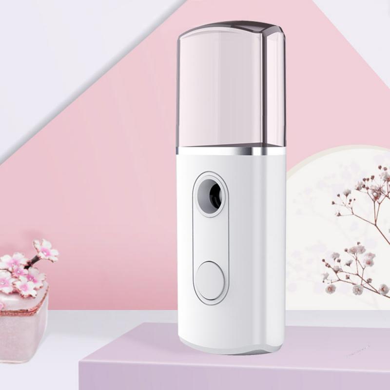 Portable Mini Electric Automatic Alcohol Sprayer Nano Facial Mister Mist USB Rechargeble Alcohol Dispenser Hand Disinfection