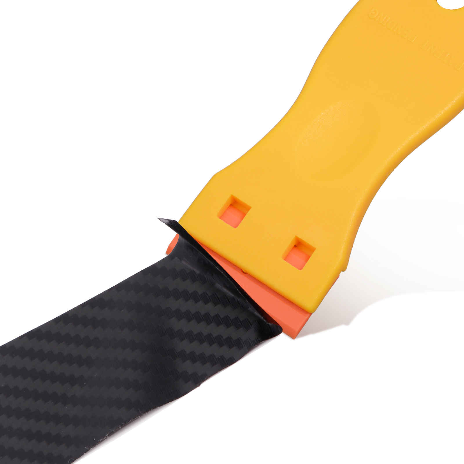 FOSHIO Car Sticker Remover Razor Scraper+10pcs Razor Blade Window Tint Glass Cleaning Tool Vinyl Car Wrap Carbon Fiber Squeegee