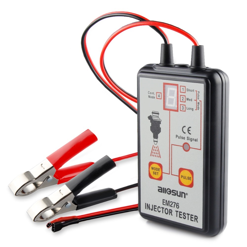 Professionele EM276 Injector Tester Brandstof Injector 4 Modi Tester Krachtige Fuel System Scan Tool EM276 Injector Tester