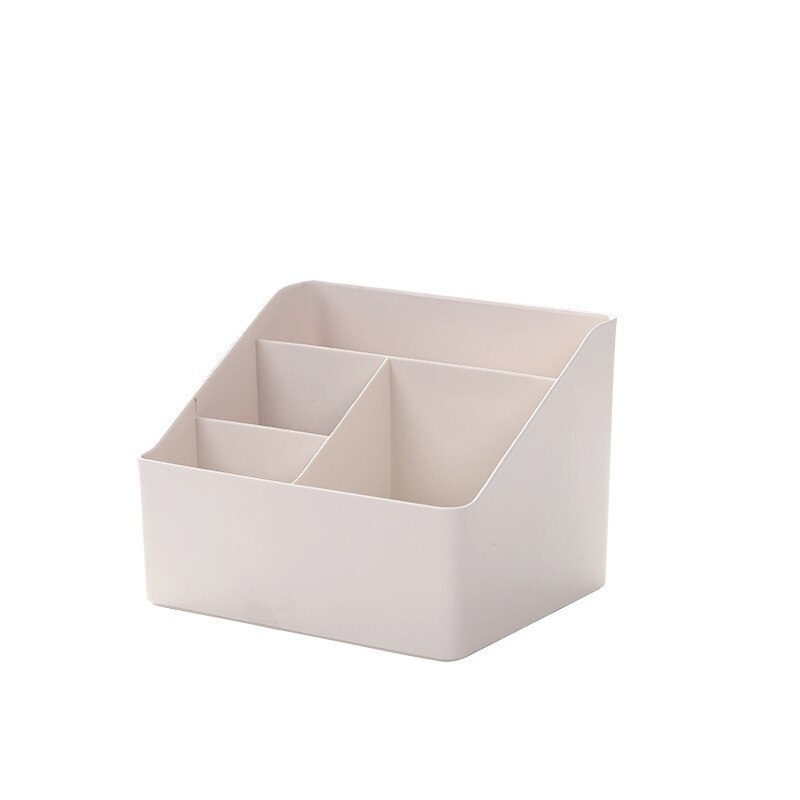 Desk Office Organizer Storage Holder Remote Control Organizer Plastic Desktop Clutter Sorting Box School Living Room Supplies