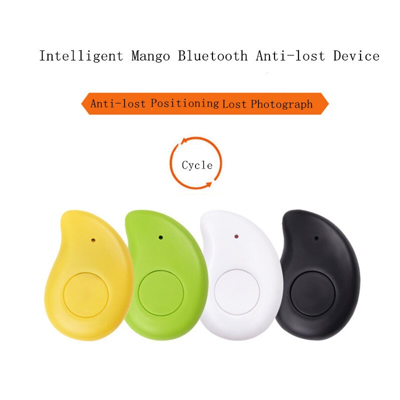 Intelligent Bluetooth 4.0 Tracker Anti-lost GPS Locator Two Ways Alarm Wallet Key Pet Finder Mini Anti-Theft Device