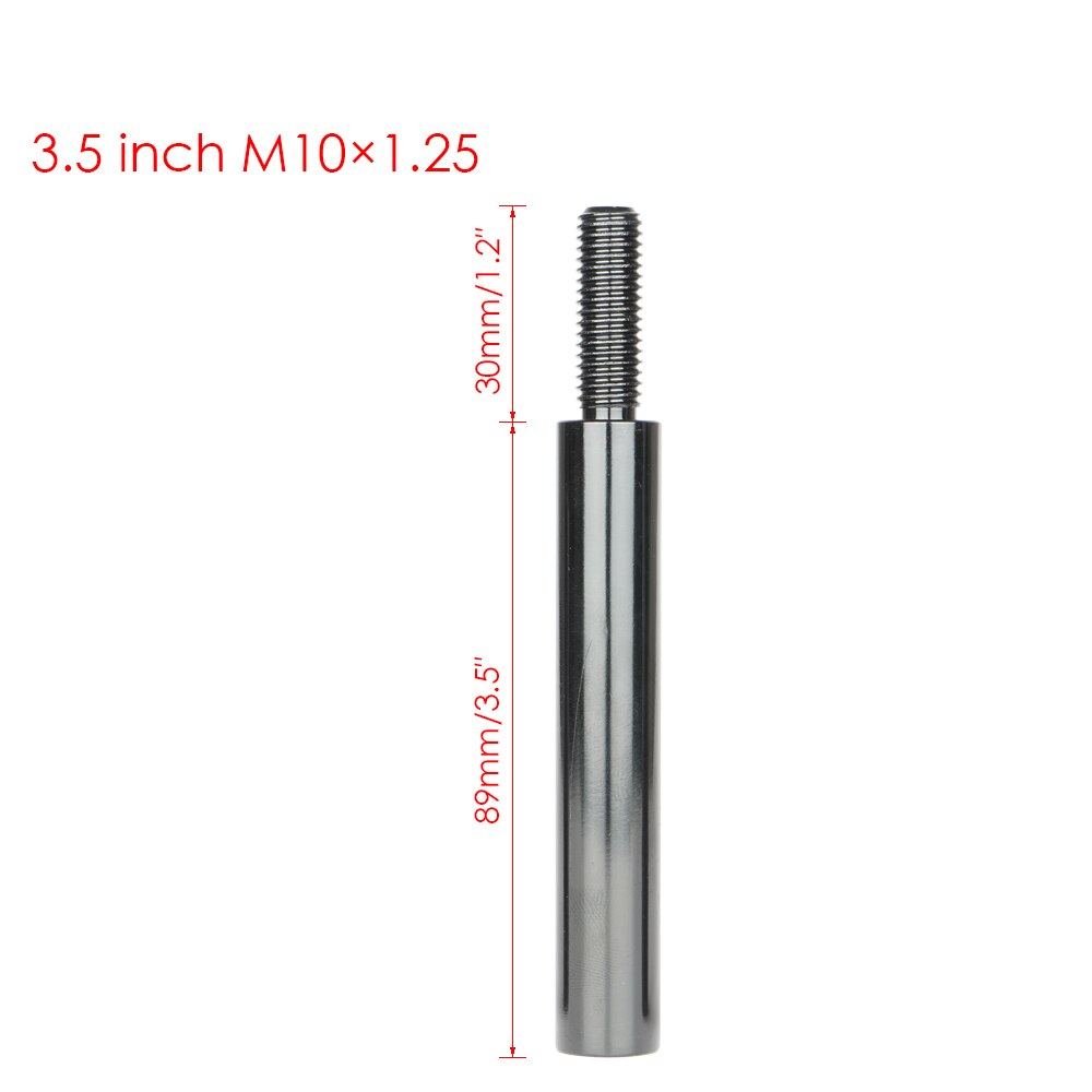 3 ''3.5'' 4'' Rennen Aluminium Schalthebel Verlängerung Schaltknauf Besondere Auflage Schalthebel Verlängerung M10X 1,5 M10X 1,25 m12X 1,25: 3.5 Zoll M10X1.25