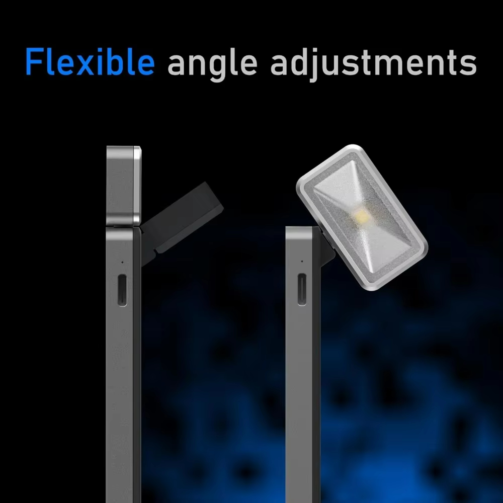 Mini boglampe led genopladelig clip-on boglampe 3 farver praktisk seng læse natlampe øjenbeskyttelse bogmærkelampe