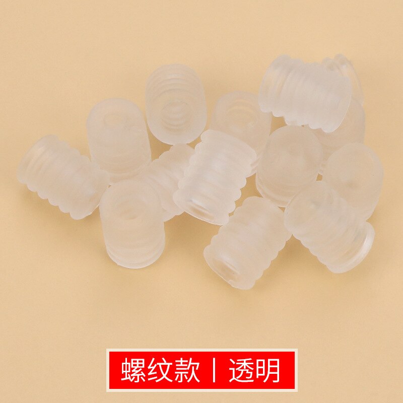 100 stücke Einstellbare maske Silikon Cord Schlösser Non Slip Stopper Bunte Elastische Band Lanyard Schnalle Kordelzug Schaltet Zubehör