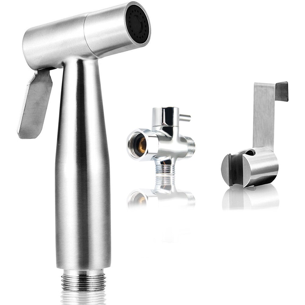 Wc Hand-Held Bidet Sproeier Kit Set Multifunctionele Kraan Accessoires Rvs Bidet Handspuit Douche