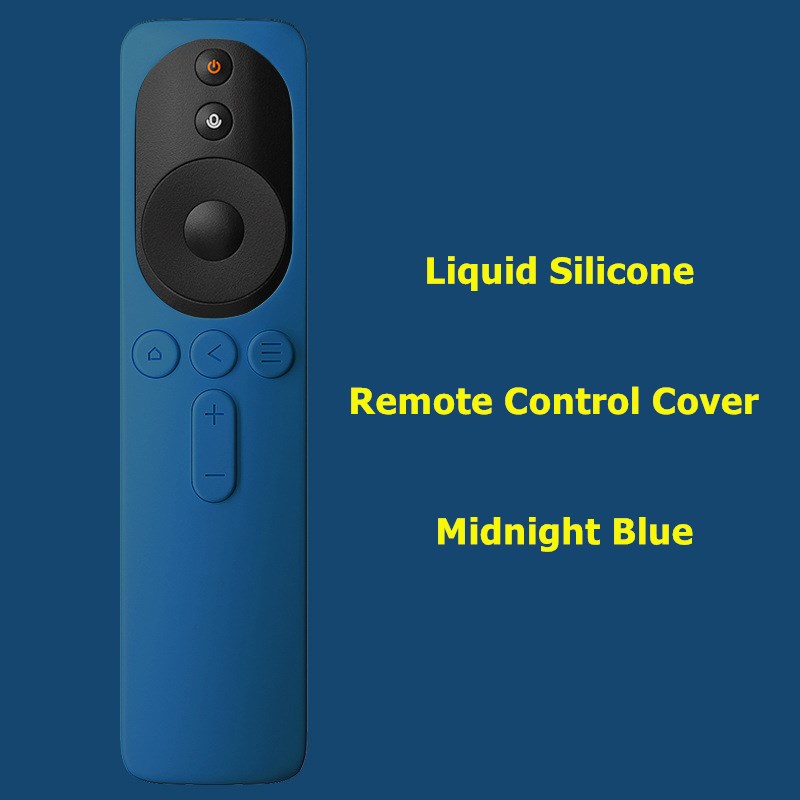 Funda de Control remoto de silicona para Xiaomi TV Mi 4A 4C 4X 4S, funda protectora antideslizante a prueba de polvo, 1 ud.: Blue