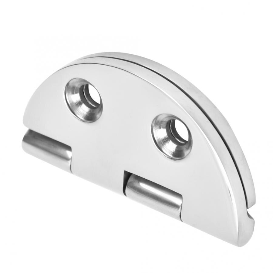 Stainless Steel Round Hinge Door Installation Tool Furniture Hardware Fittings 64x64x4.5mm