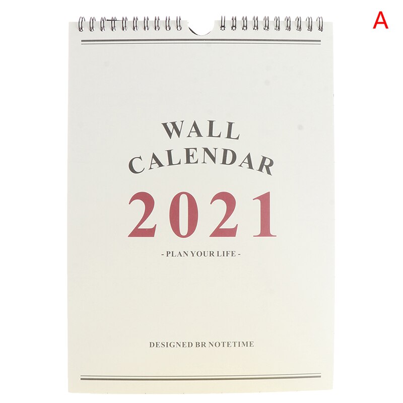 1PC Wall Calendar Agenda Organizer Home Office Hanging Wall Calendar: A