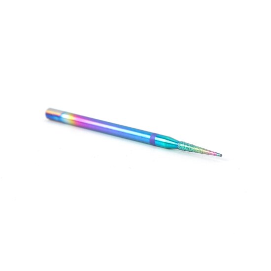 Stz 1pc regnbue neglebor til elektrisk boremaskine fræser hårdmetal keramisk neglefilsliber manicure værktøj  #1514-2: 166-018