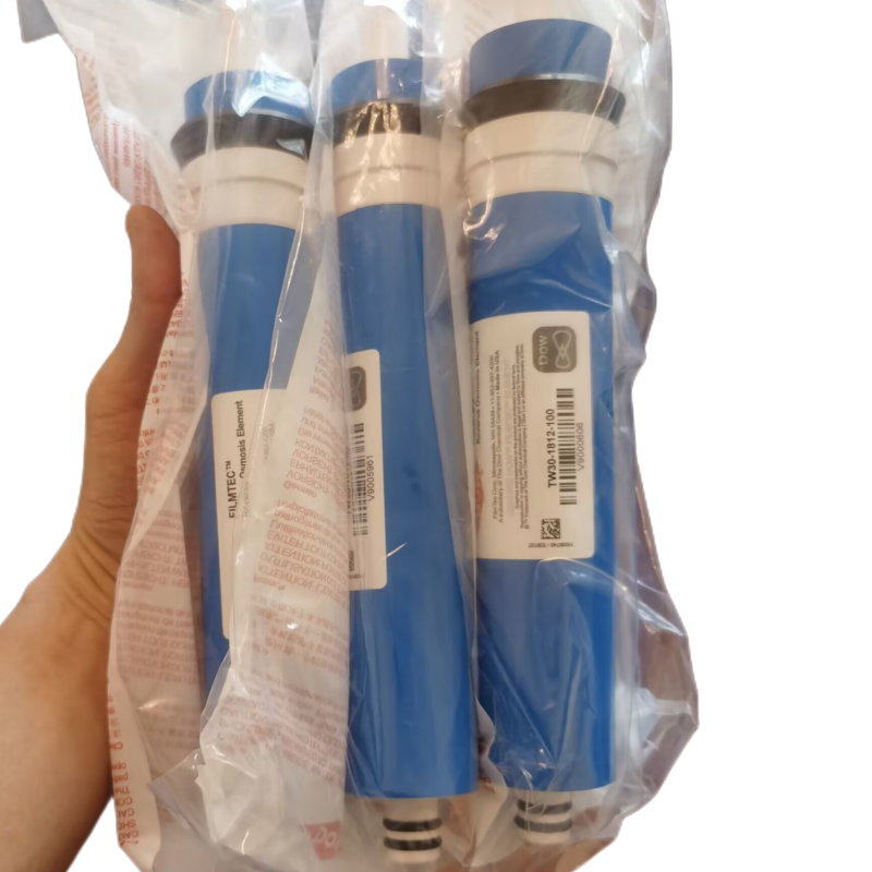 3pcs original 100 gpd filtro de água para membrana de osmose reversa Dow Filmtec TW30-1812-100 filtro de água