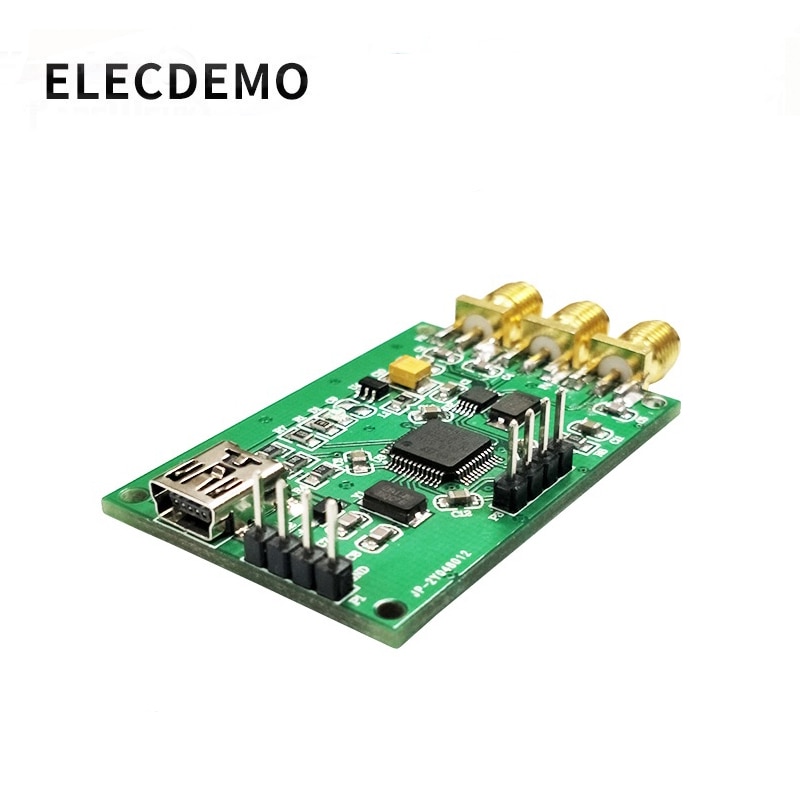 Square Wave Generator Three Channel Signal / Clock / Square Wave Generator Module 8K-100M High Precision 12 Resolution