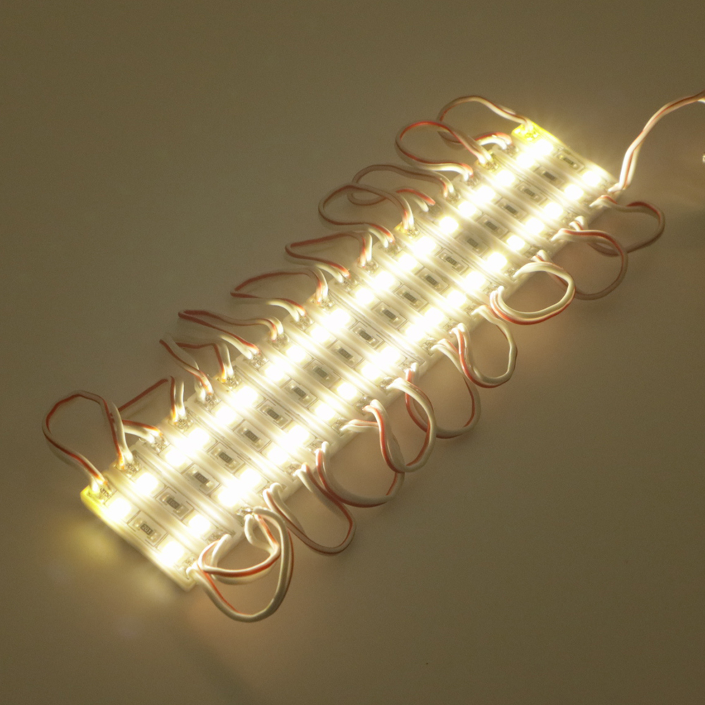 20PCS/lot mini LED Module SMD 2835 2LEDs DC12V Ultra thin for Advertisement LED Module Lighting Strip