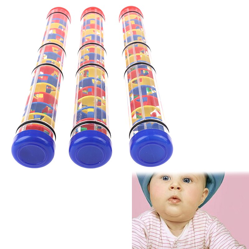 Early Learning Interest Cultivation Mini Rain Stick Rainmaker Shaker Developmental Musical Toy Rhythm For Baby Sound Safe