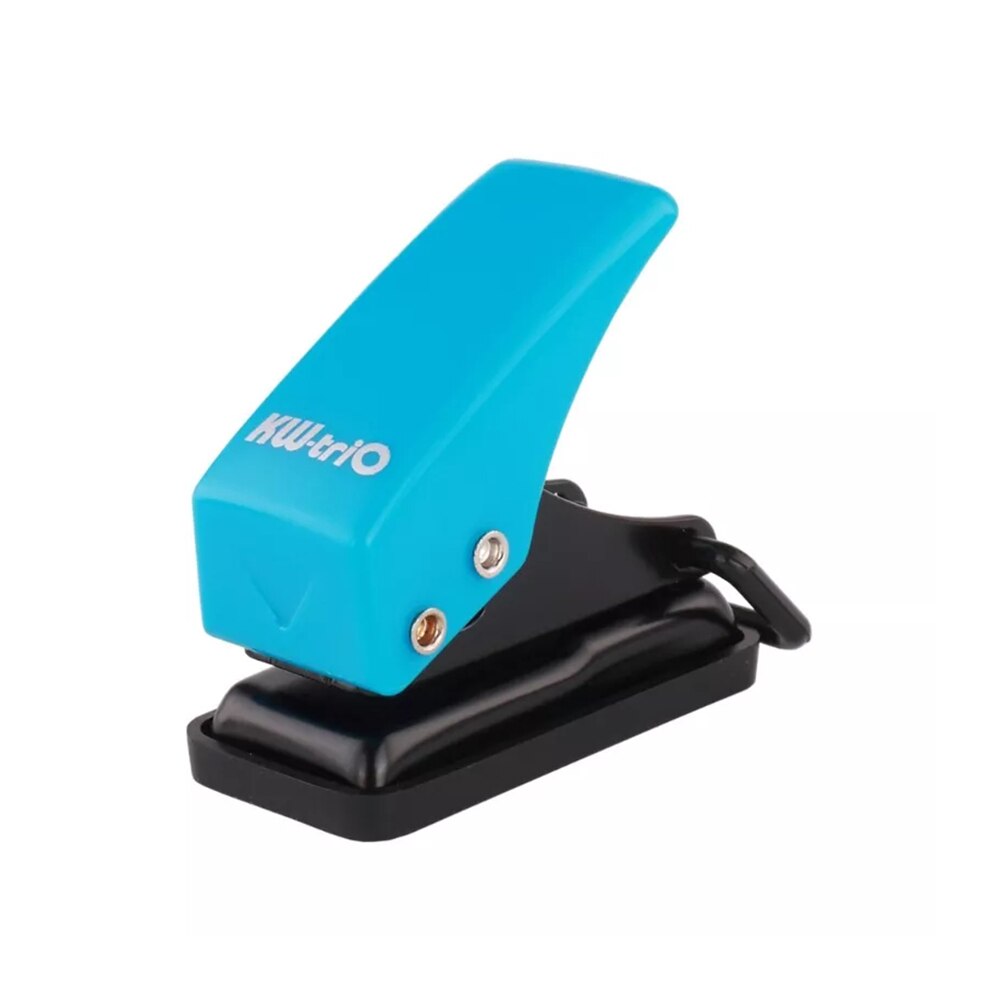 Single Hole Punching Machine Mini Punching Machine Loose-leaf Punching Machine For School Scrapbooks Paper Crafts Stationery: Blue