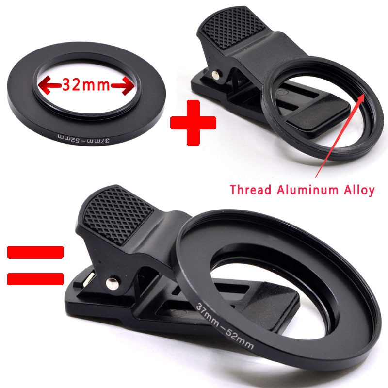 KnightX – filtre d&#39;objectif de téléphone portable 37mm 52mm 58mm, clip universel CPL ND star, accessoires polarisants
