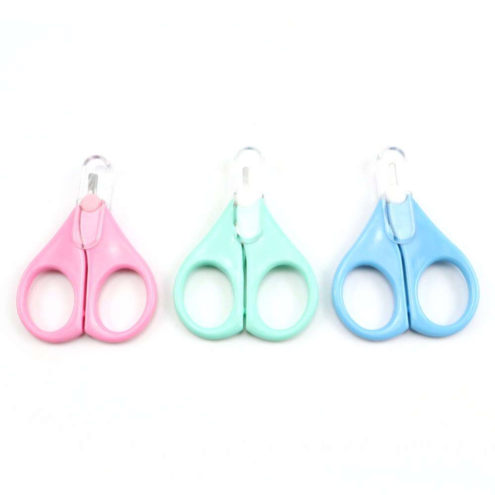 1PC Kids Baby Safety Manicure Nail Cutter Clippers Scissors Lovely Mini Clipper Trimmer Baby Nail Care Random Color: Default Title