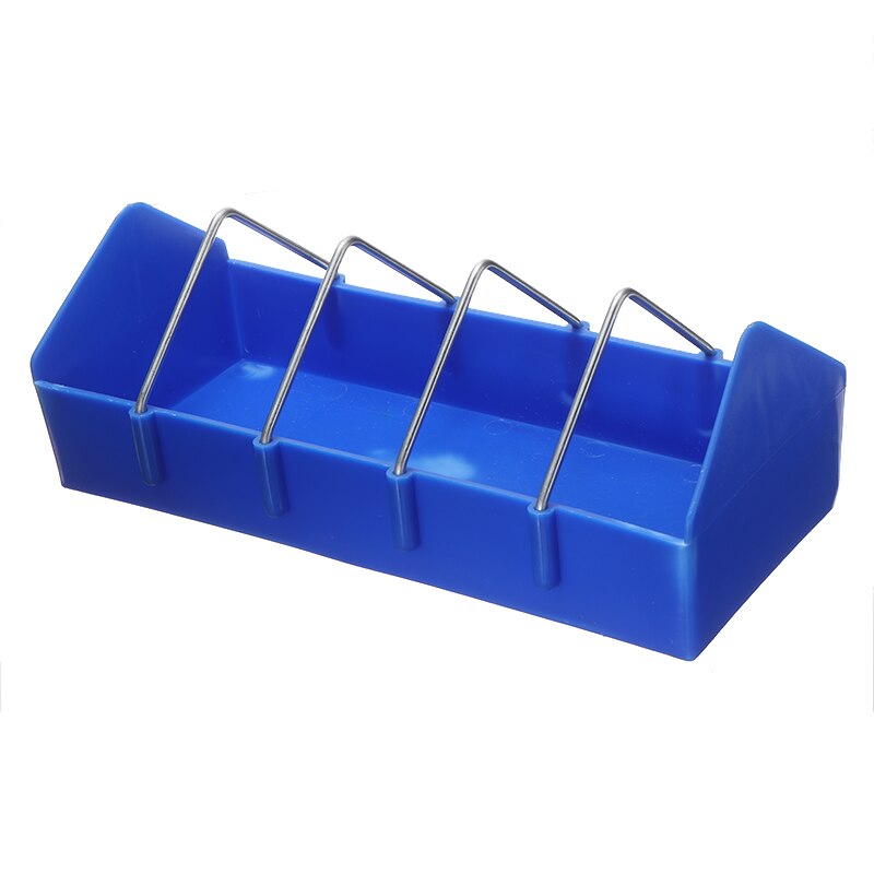 26CM Poultry Feeder Plastic Chicken Trough Pigeon Poultry Ground Feeder Drinker Birds Feed Cup Sturdy Construction Spill Plastic