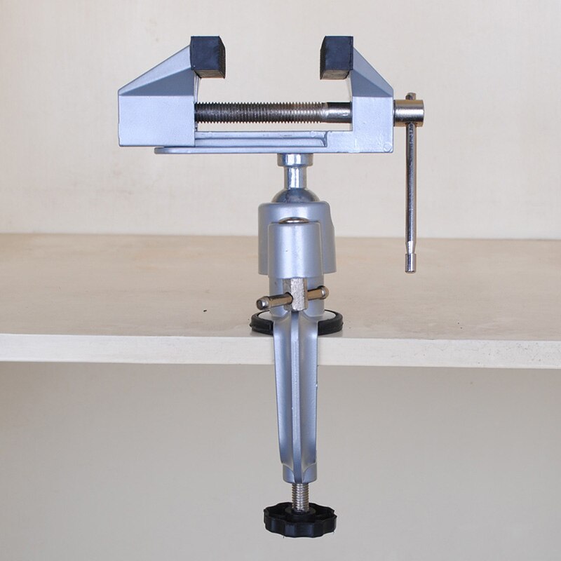 360 Graden Aluminium Tafel Bankschroef Voor Houtbewerking Mini Hout Bankschroef Klem Platte Tang Machine Tool Onderdelen