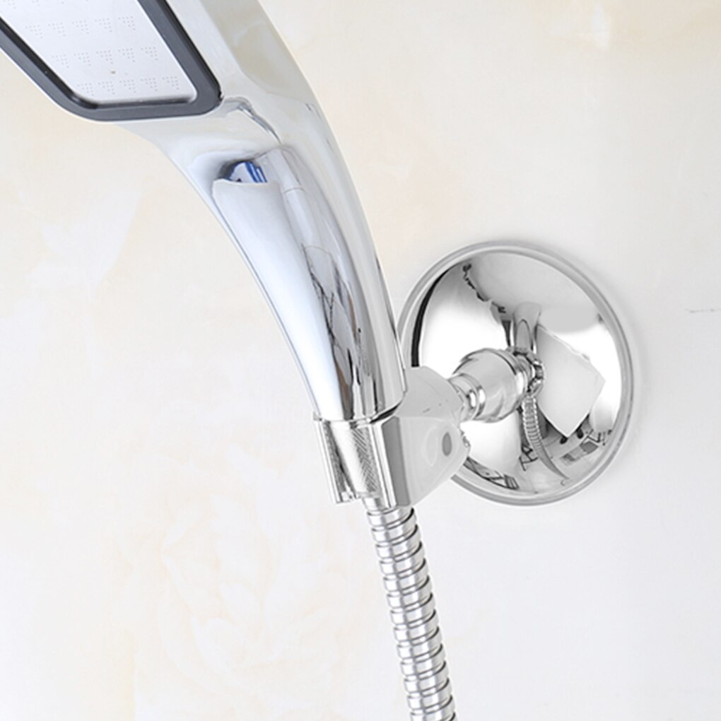 Douchekop Houder Zuignap Verstelbare Douche Houder Beugel Wandmontage 360 ° Gratis Rotatie Rack Punch-Gratis Bad accessoires