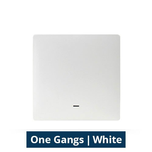 Zemismart Tuya Zigbee Wireless Switch Battery Wall Remote with Push Button Smart Life 1 2 3 Gangs: 1 Gang