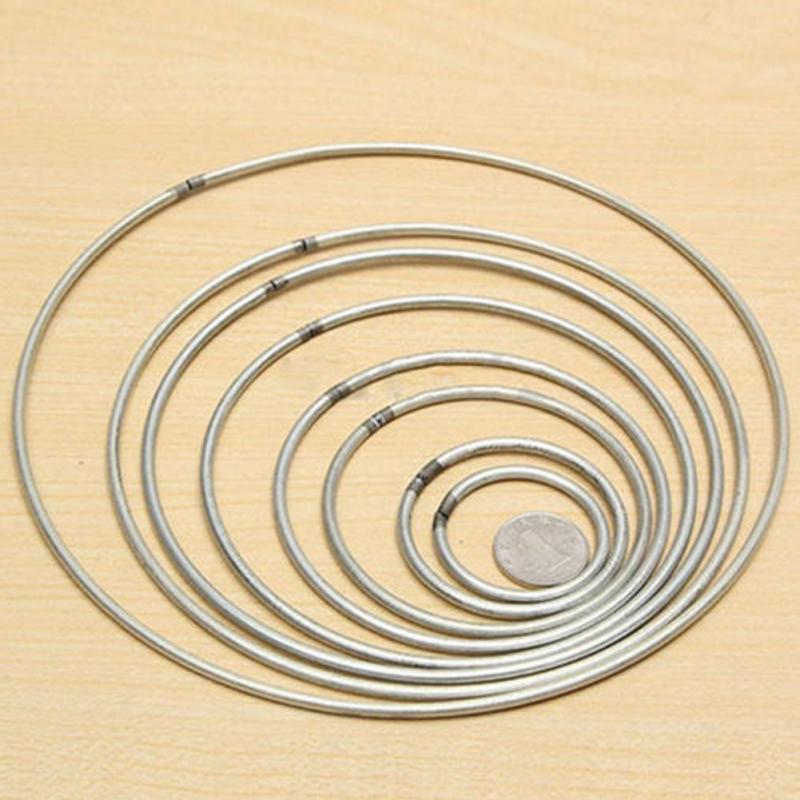 Iron Metal Ring Welded Craft DIY Decoration Prop Easy To Use Durable Handmade Hoop Dreamcatcher wall Craft Decor