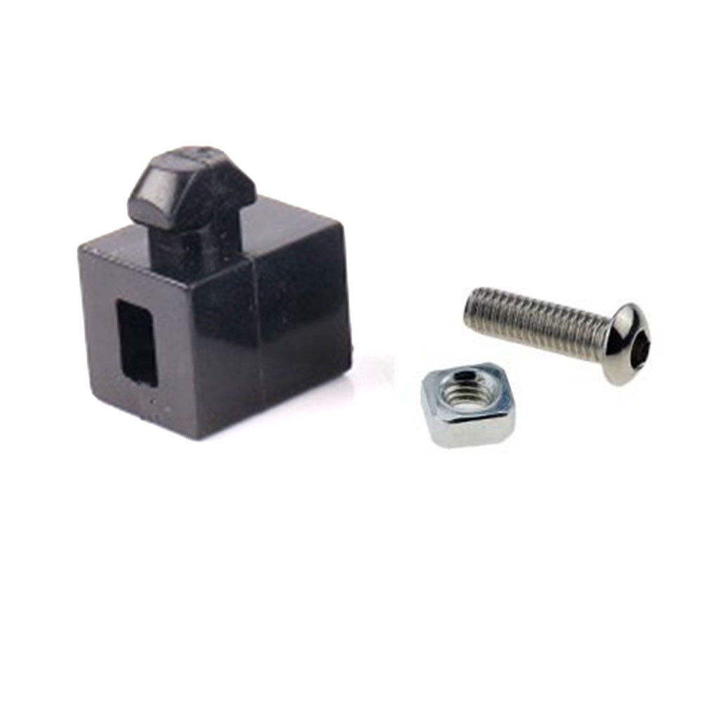 4pcs/lot 3030 Black Aluminum Spacer Block 4040 4545 Interval Connection Bracket Fastener Match Use Aluminum Profile