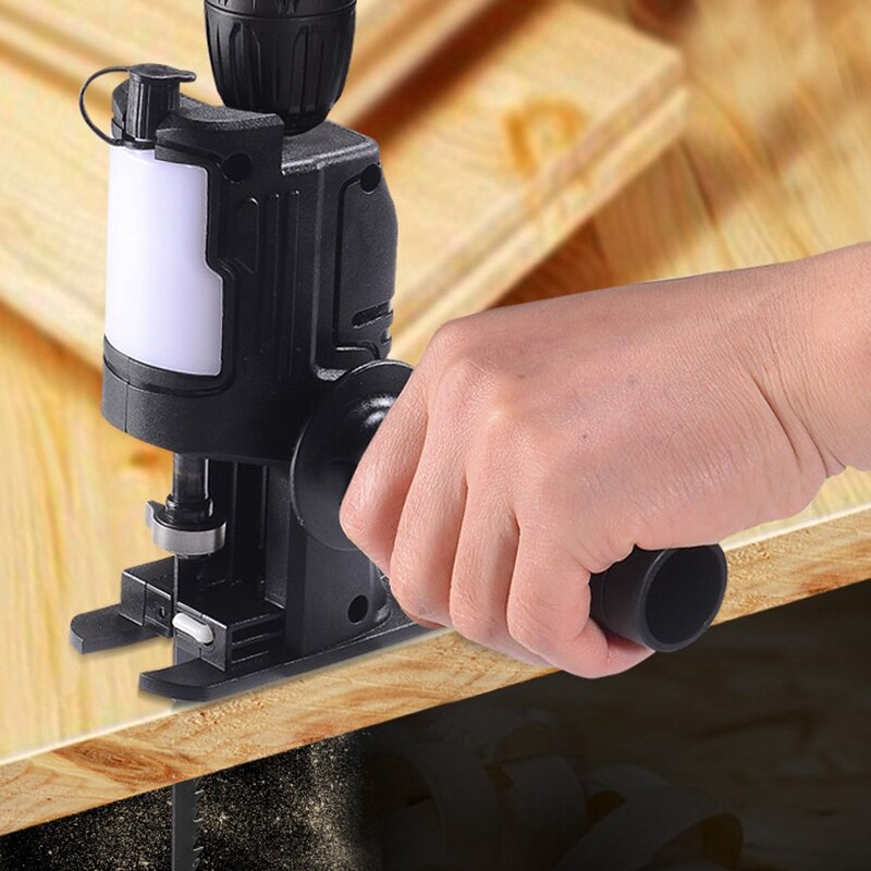 Modified Electric Saw Electric Reciprocating Saw Saber Saw Power Drill to Jig Saw Portable Woodworking Cutting Tool