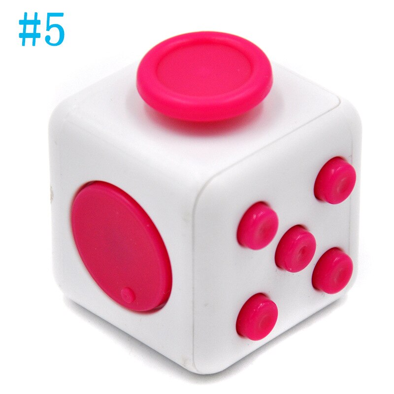 Stress Relief Cube Anti-stress Spielzeug Erwachsene Büro Schreibtisch Finger Spielzeug Dekompression Würfel Spinner Angst Autismus Reliever