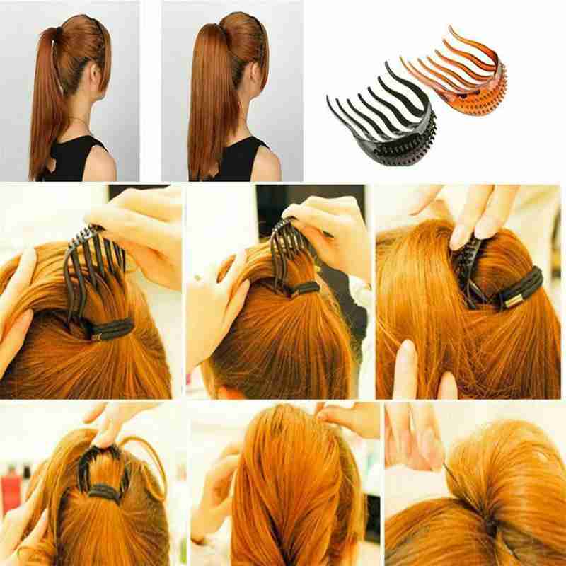 Hair Comb Ponytail Inserts Hair Clip Tail Females Bumpits Bouffant Hair Tail Styling Hair Clip Hair Accessories