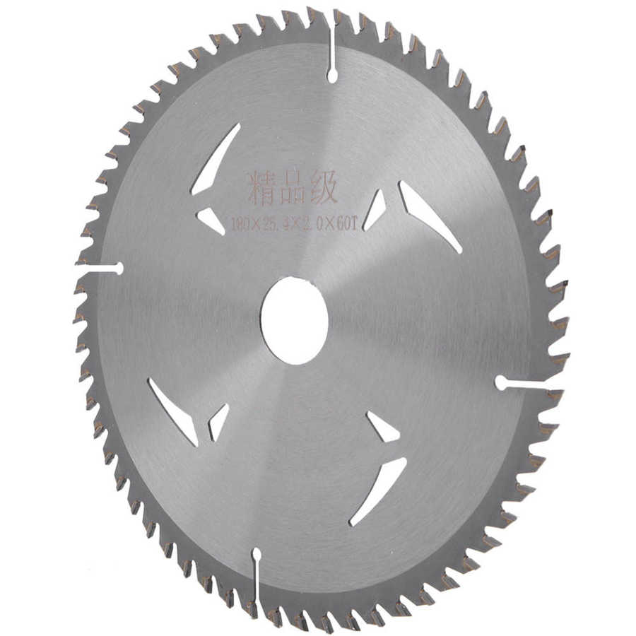 Wood cutting disc 7 inch 60T tooth alloy circular wood cutting tool hole diameter 25 4mm metal cutting tool wood cutting disc