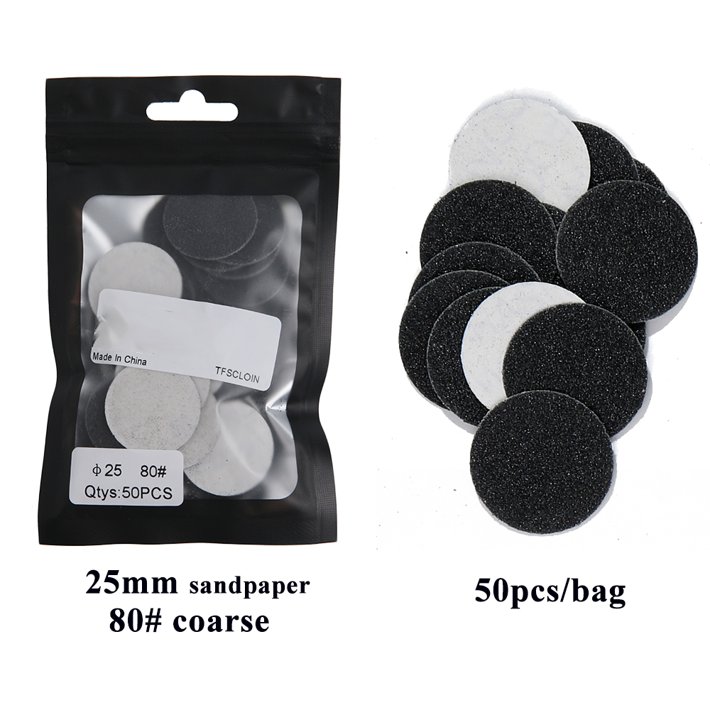 Pedicure Replacement Sandpaper Foot Care File Dead Skin Callus Cuticle Removal Accessories For Hands and Feet Manicure Tool: Gold