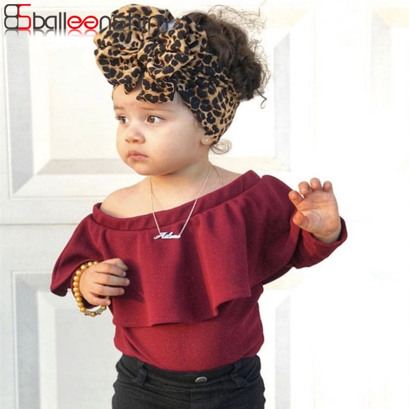 BalleenShiny – bandeau extensible léopard pour enfants, couvre-chef large à gros nœud, accessoires de cheveux pour filles, nouvelle