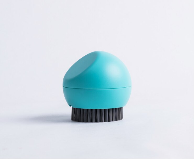 Silicone Dishwasher Cleaning Brush Scrubbers Kitchen Washing Tools Accessories: Green