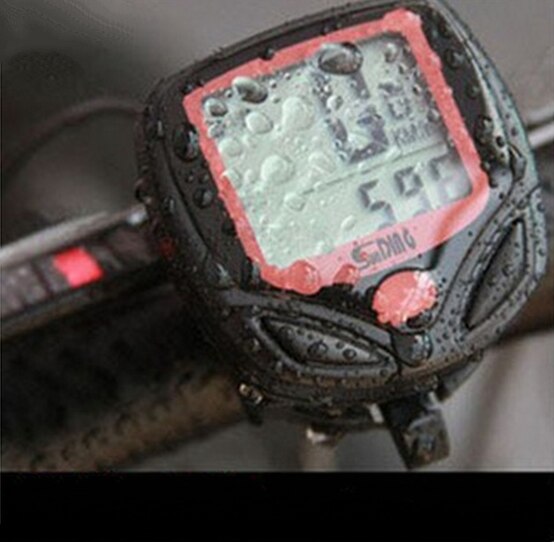 Ciclocomputador Velo 7 Con Cable Cateye Negro | Cuotas sin interés