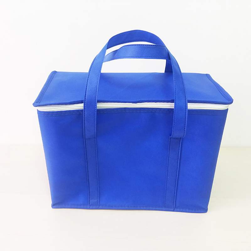 18L non woven cooler bag thermal lunch picnic box meal drinks insulated carrier cool bag ice pack cans holder thermos ice bag