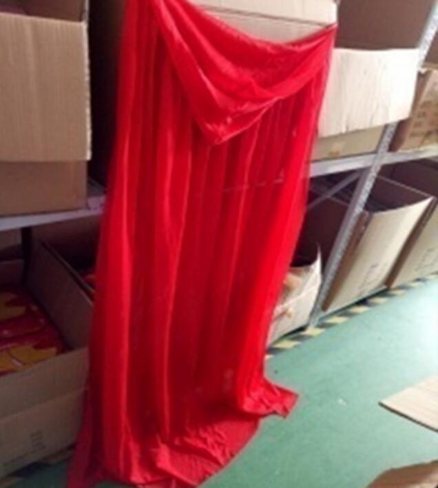 Halloween kostume sort død kappe cosplay dæmon hætteklædt sort kappe død kappe voksen: Rød