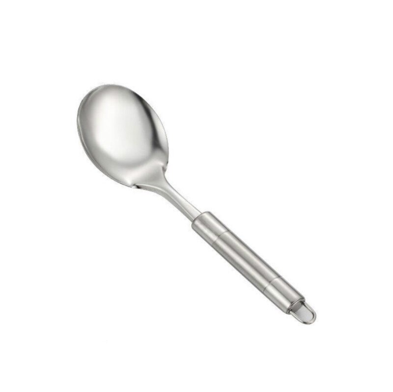 Antirust Cooking Tool Sets 304 Food Stainless Steel Kitchen Tools Gadgets Spatula Colander Soup Spoon Home Healthy Tools E11825: 15